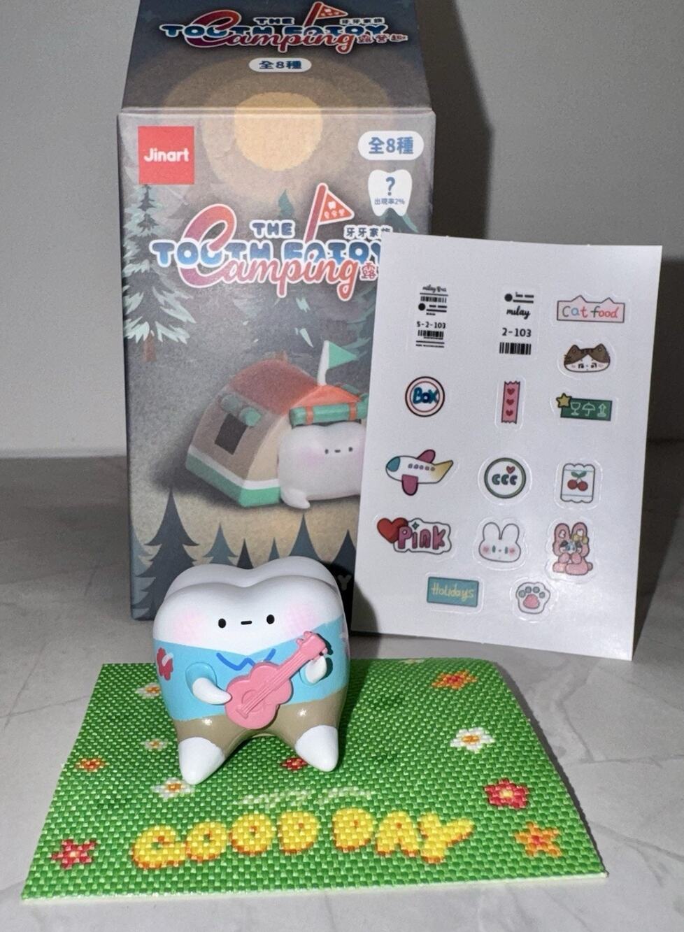 Jinart The Tooth Fairy Camping Blind Box Confirmed Hawaiian Tooth